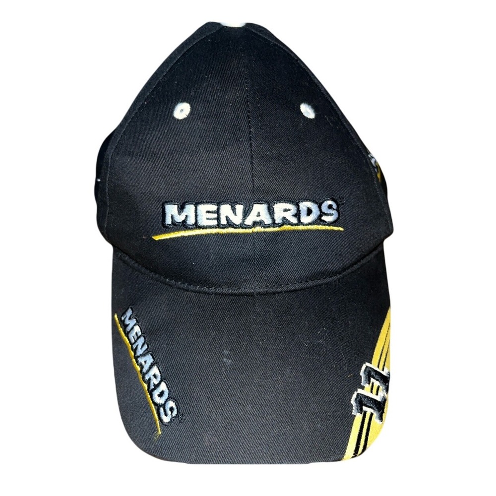 Paul Menard Hat #11 Menards NASCAR Cap Adjustable Eau Claire WI Racing Hat Race